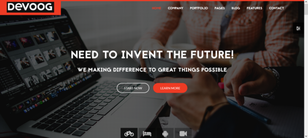 Devoog Digital Agency HTML Template